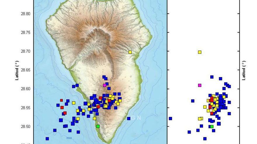 El enjambre sísmico de La Palma supera los 600 terremotos