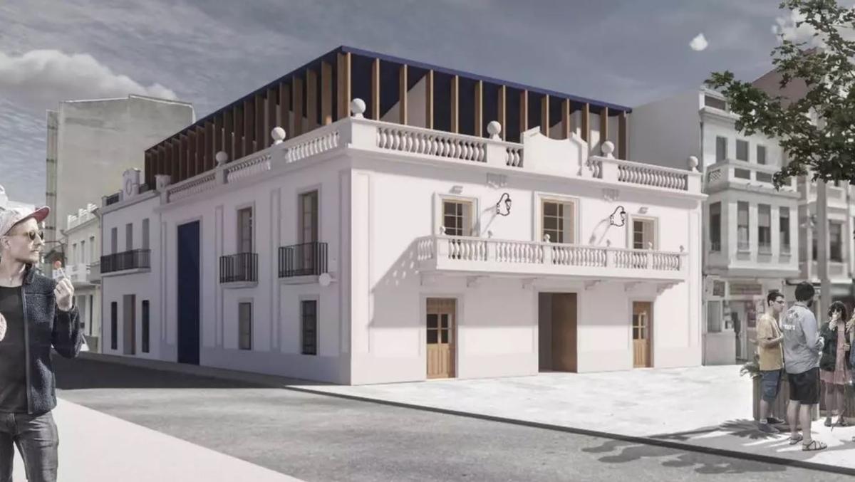 Proyecto ganador de remodelación del Ayuntamiento de Foios.