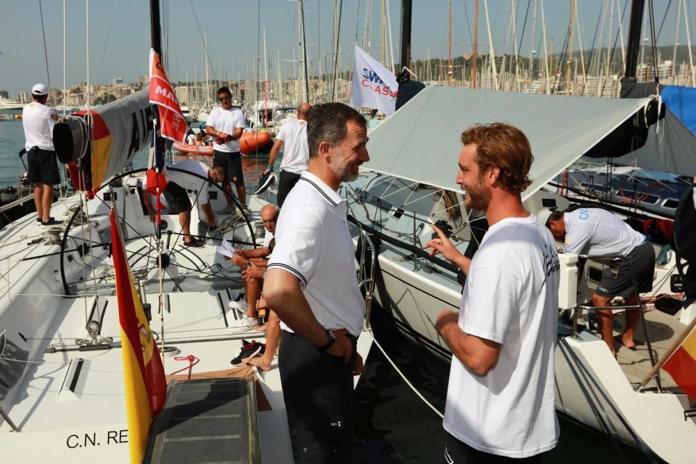 König Felipe VI. bei der Copa del Rey