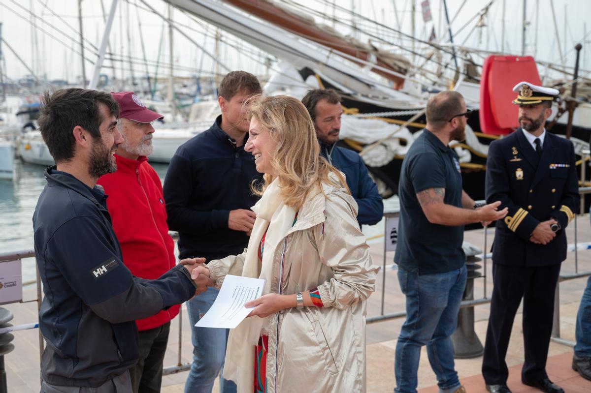 La alcaldesa de Castelló, Amparo Marco, en la inauguración de la pasada edición de Escala a Castelló.