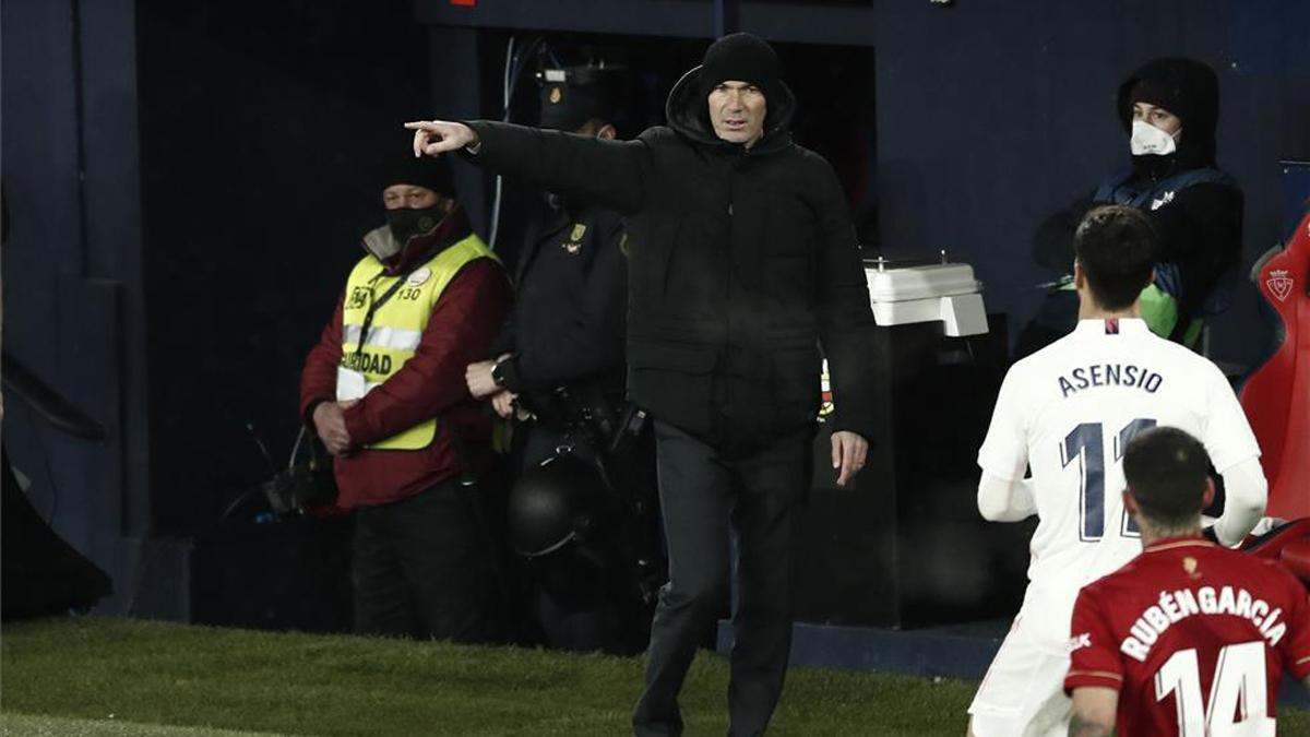 Zidane: "¿Excusas? No son excusas, es la sensación de todos"