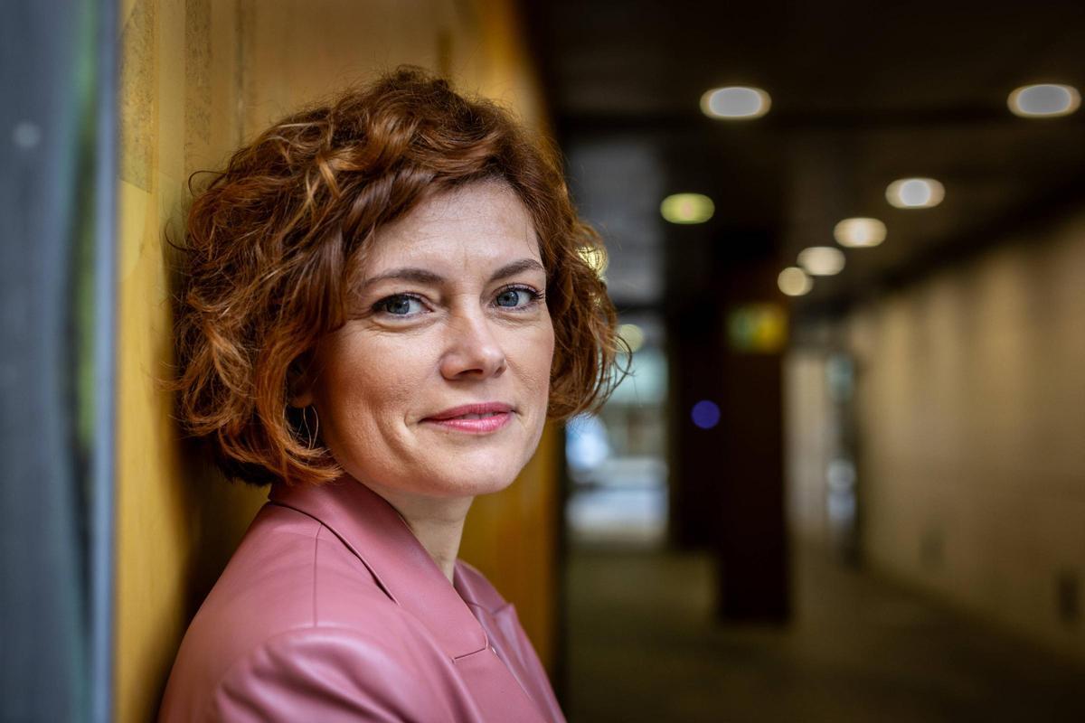 La candidata de ERC a la alcaldía de Barcelona, Elisenda Alamany.