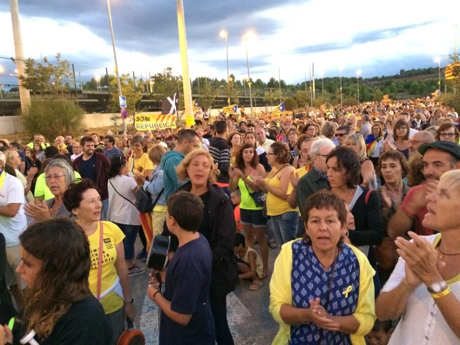 Macrosopar en suport a Dolors Bassa a la presó.