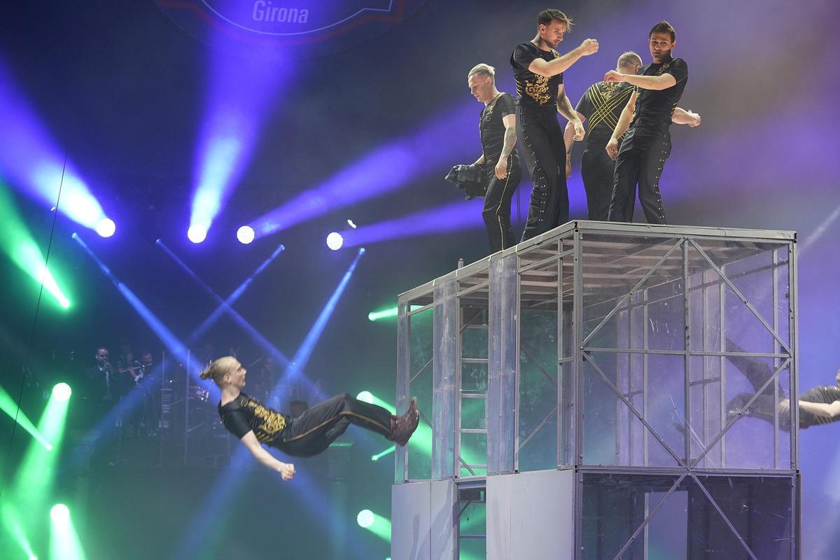 Les fotos dels assajos dels espectacles del Festival Internacional del Circ de Girona