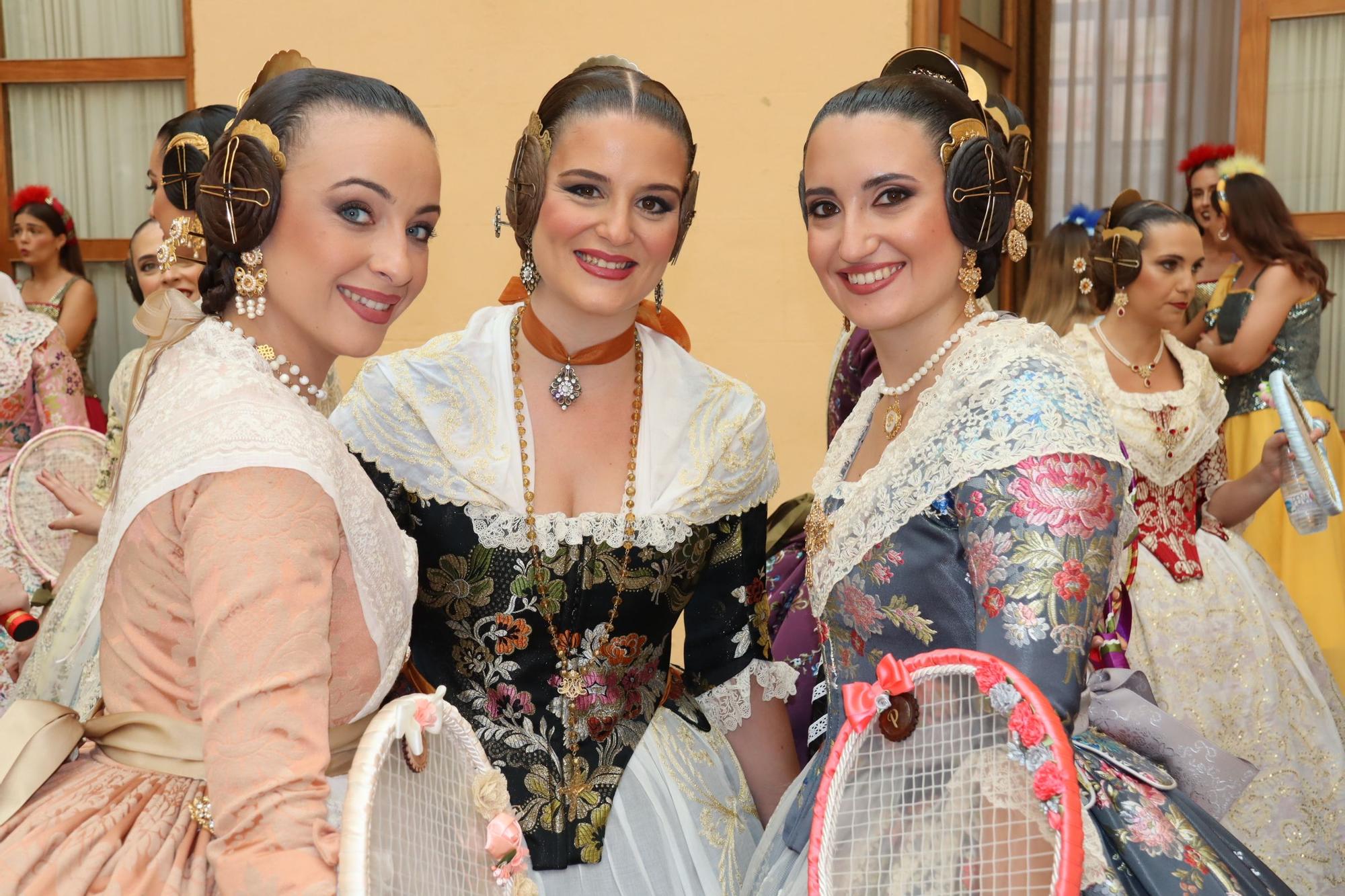 La Batalla de Flores de las candidatas a Falleras Mayores de València