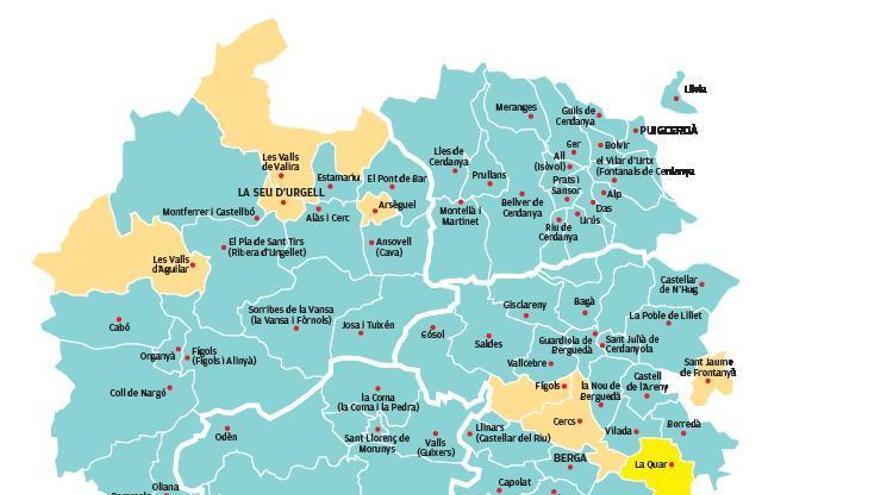 Junts domina el panorama de l&#039;àrea central en vèncer gairebé en 3 de cada 4 municipis
