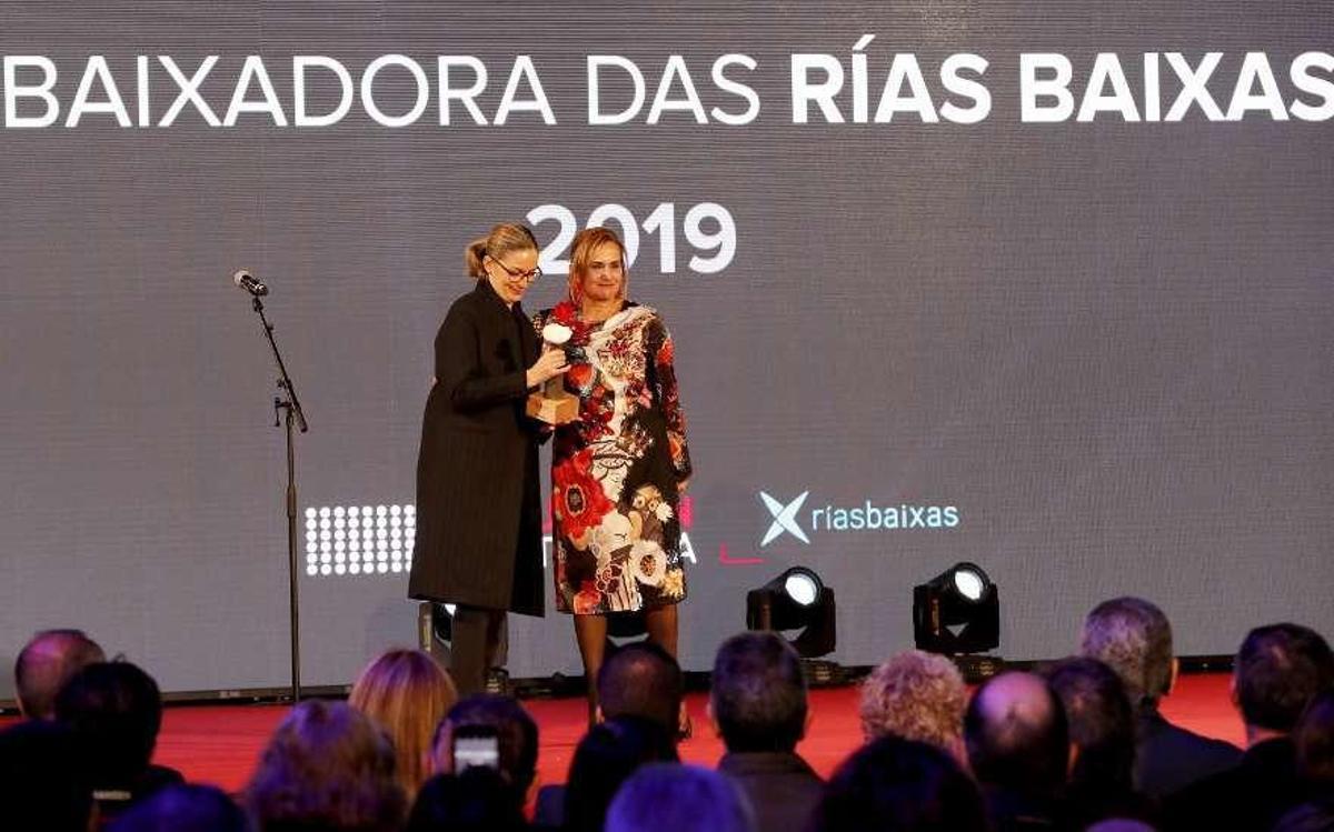 La productora Emma Lustres, de Vaca Films, primera embajadora de las Rías Baixas