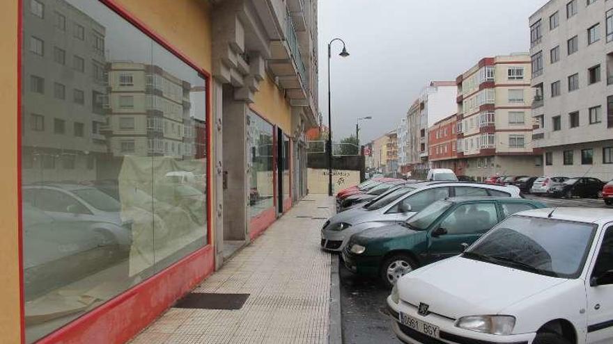 Avenida de Vigo en Cangas // Santos A.