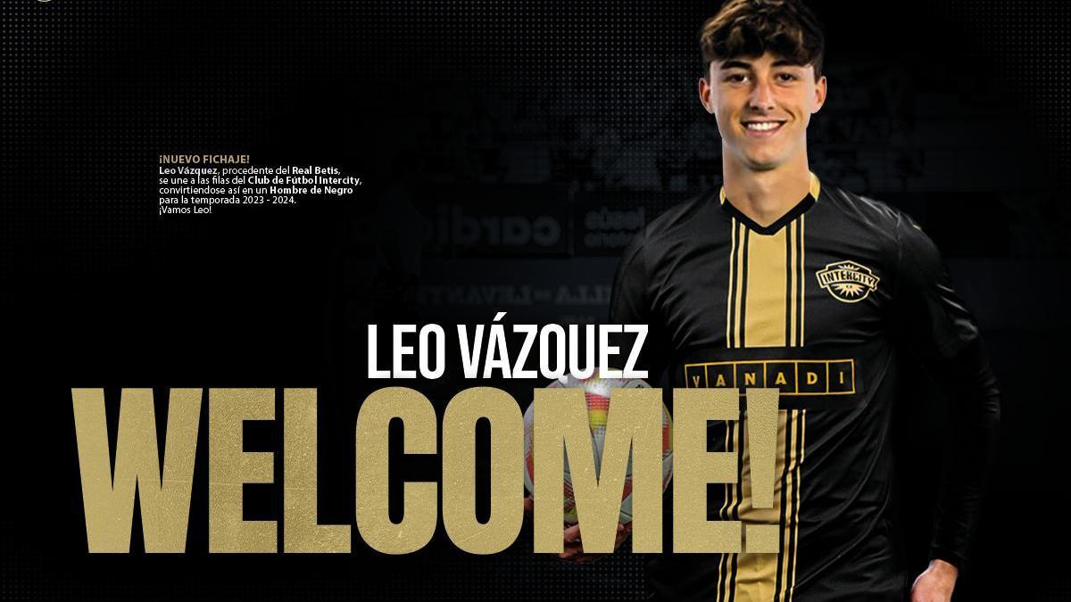 Leo Vázquez, nuevo jugador del Intercity