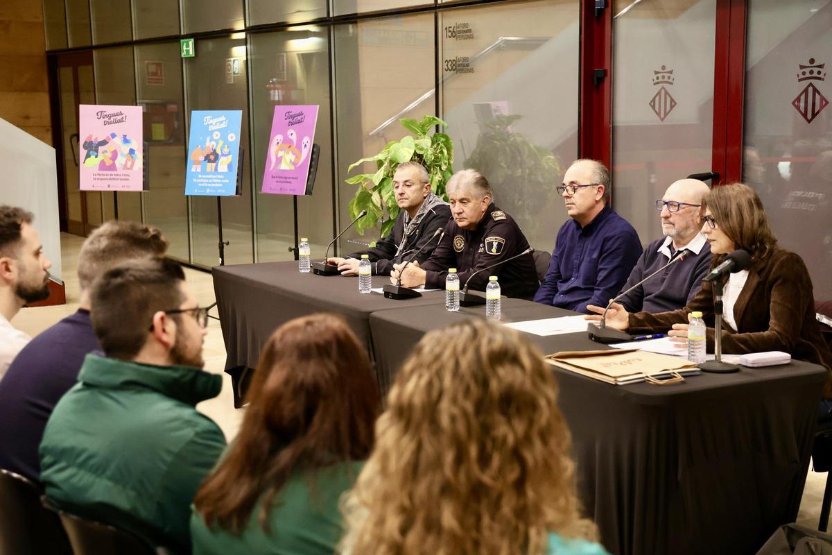 Presentación de la campaña preventiva.