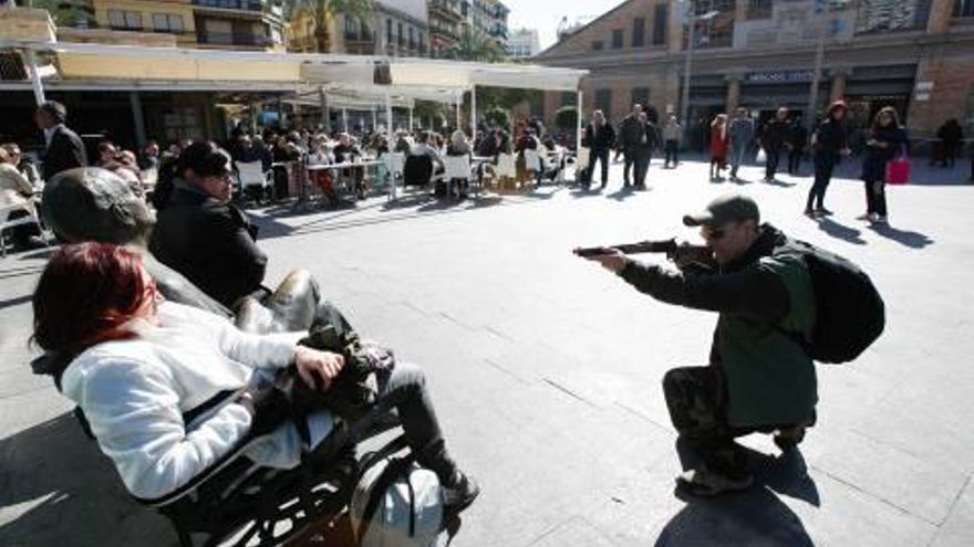 Danza para protestar  contra la caza