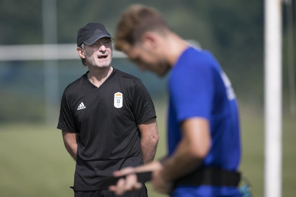 Entrenamiento del Oviedo