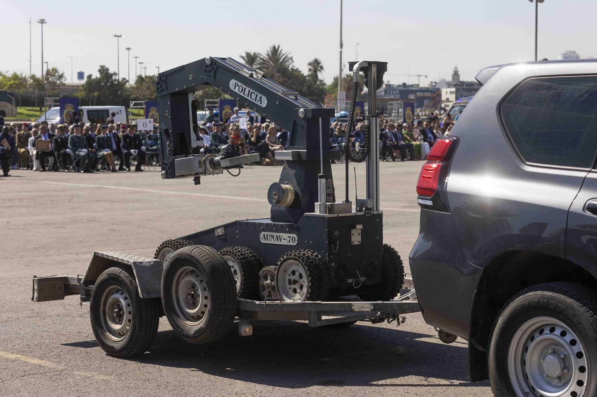 Actos de la festividad de la Policía Nacional