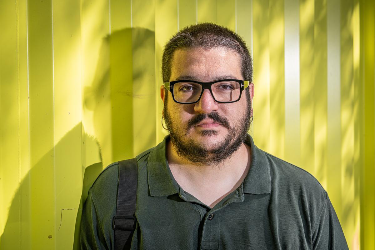 Andreu Mumbrú, este lunes en Barcelona.