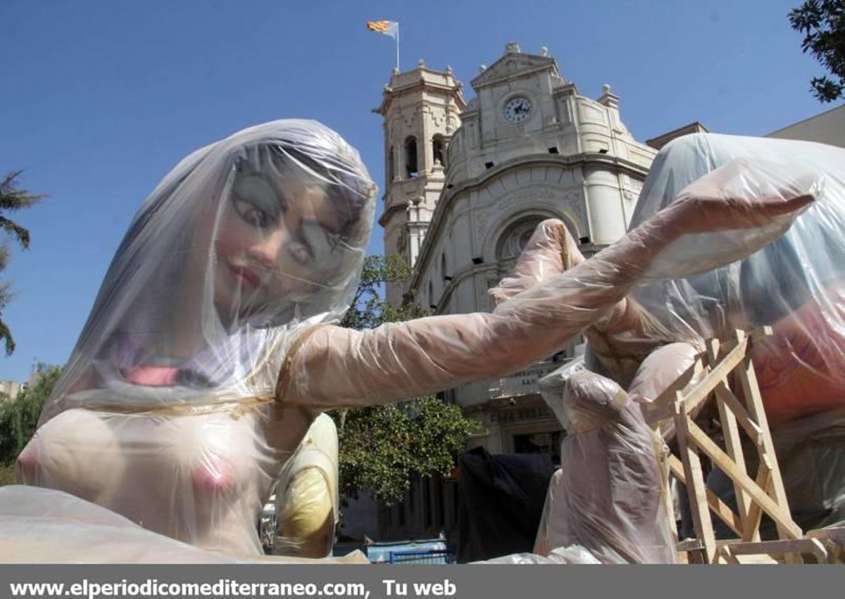 Las fallas salen a la calle en la provincia