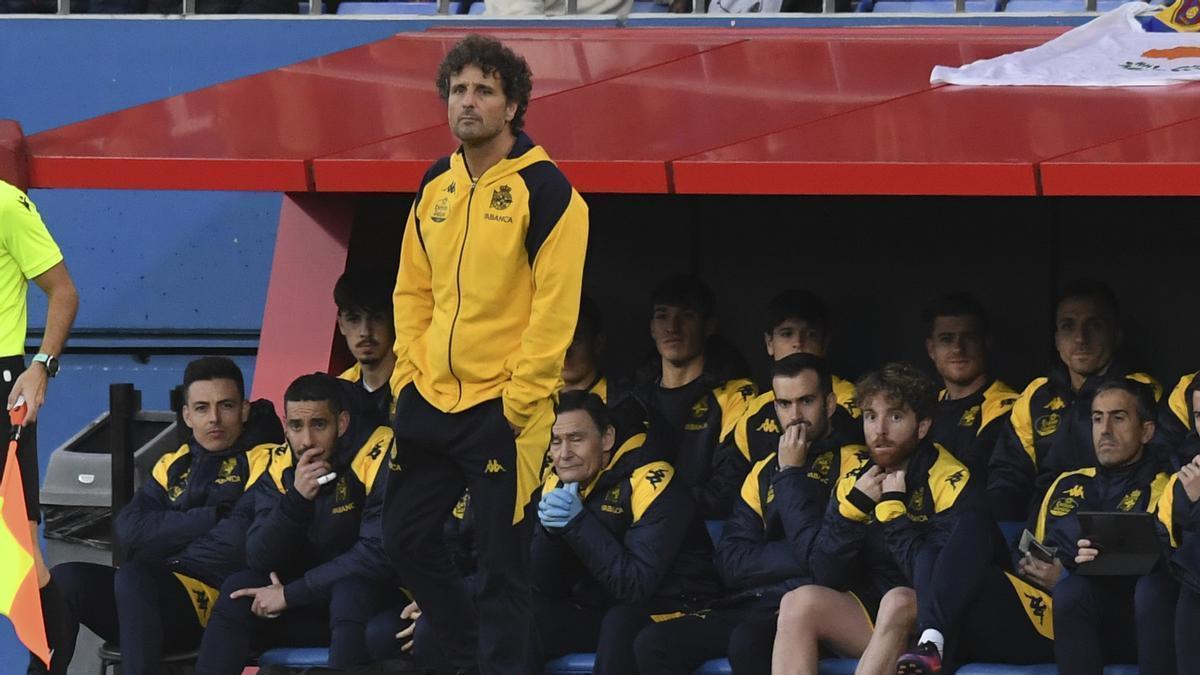 Imanol Idiakez, el domingo en el estadio Johan Cruyff.