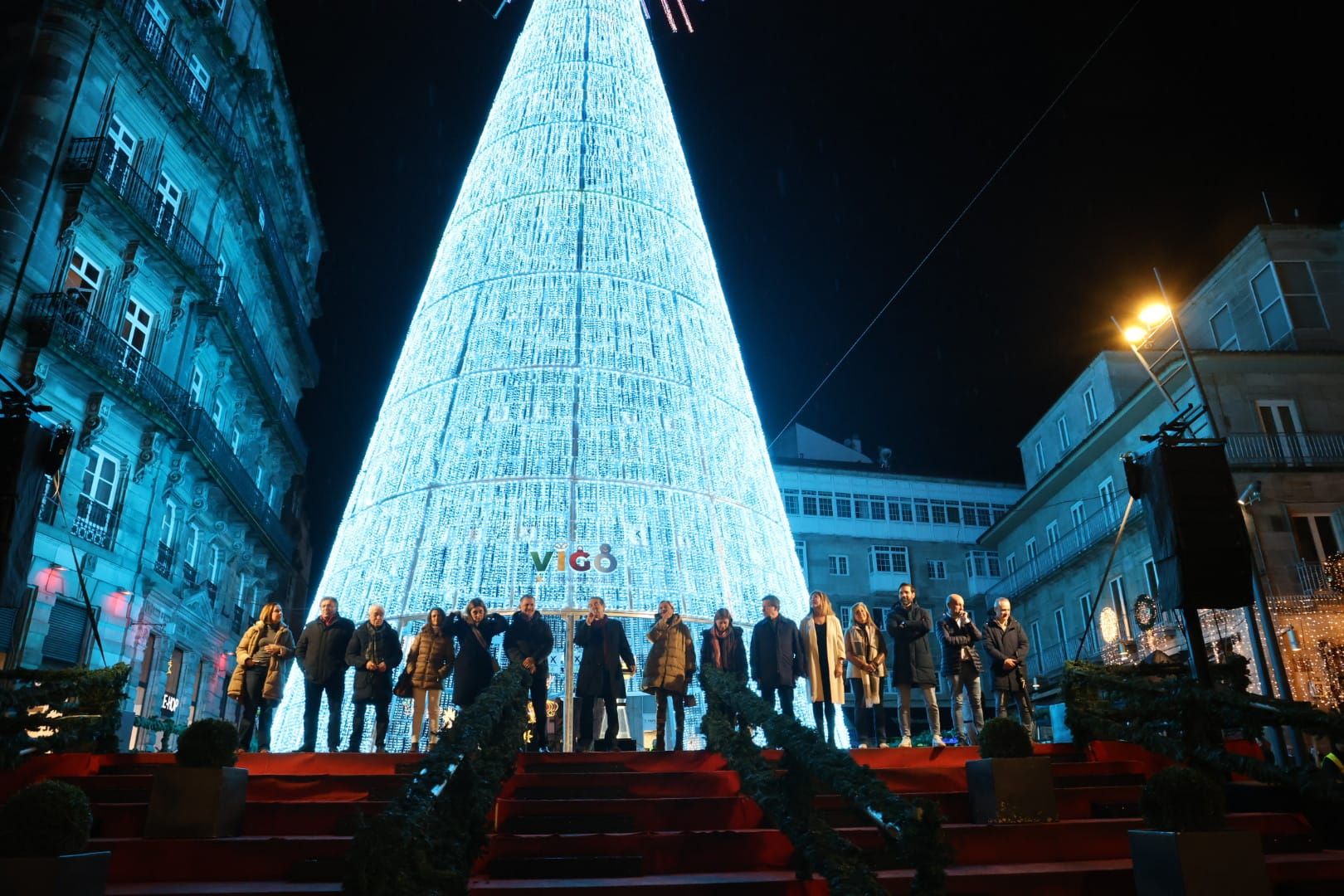 ¡Y la Navidad llegó a su fin! Así fue el acto de apagado de luces