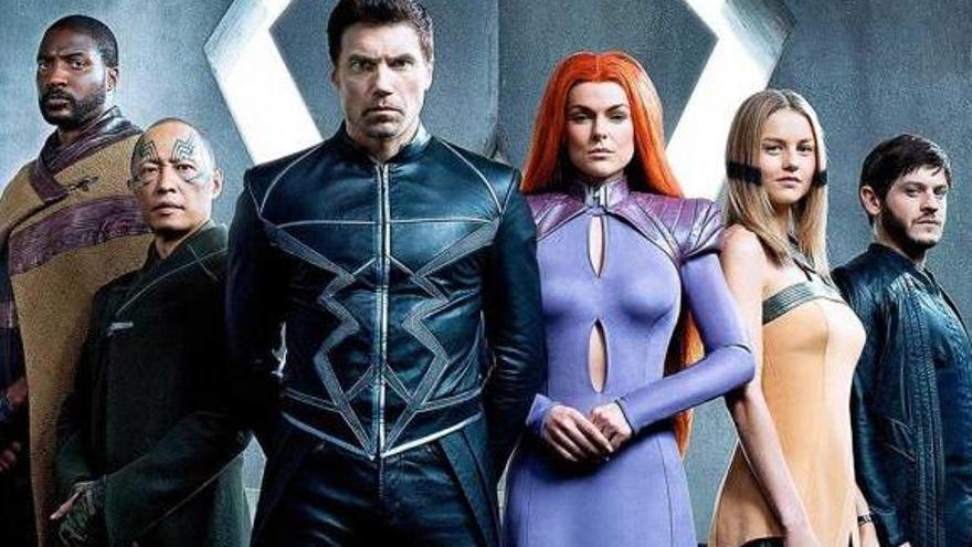 El reparto de &#039;Inhumans&#039;.