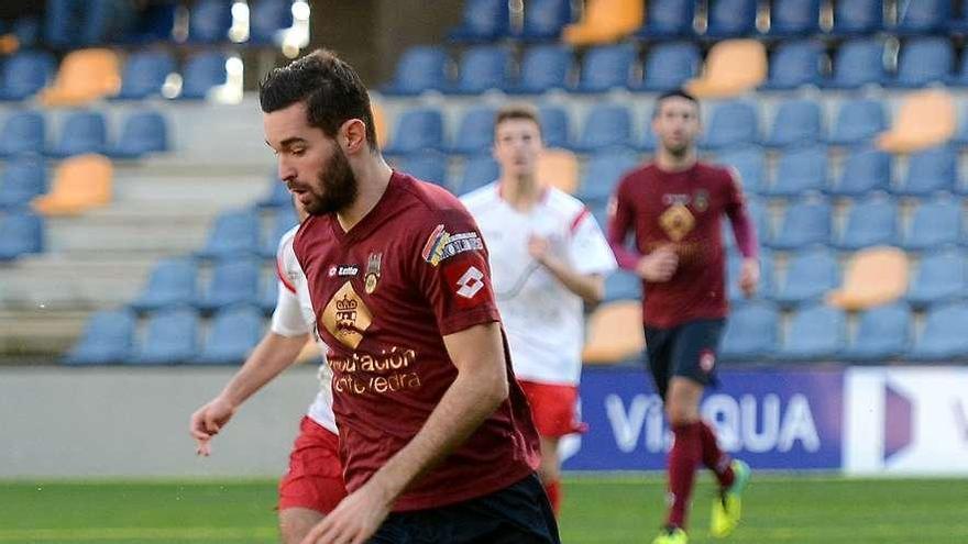 Pablo Lede, durante un partido en Pasarón. //Rafa Vázquez