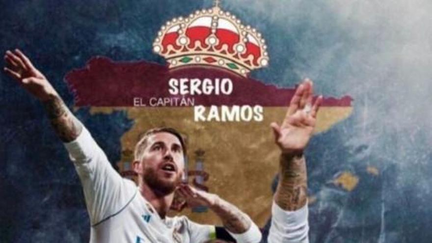 Sergio Ramos contesta a Piqué con una foto en Instagram