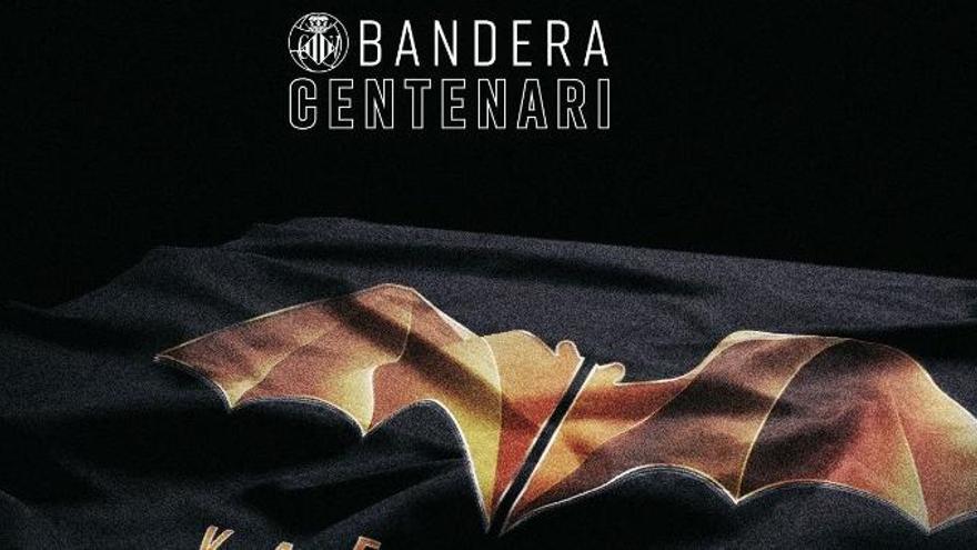 El Valencia CF regala una &#039;Bandera Centenari&#039;, ¿cómo conseguirla?