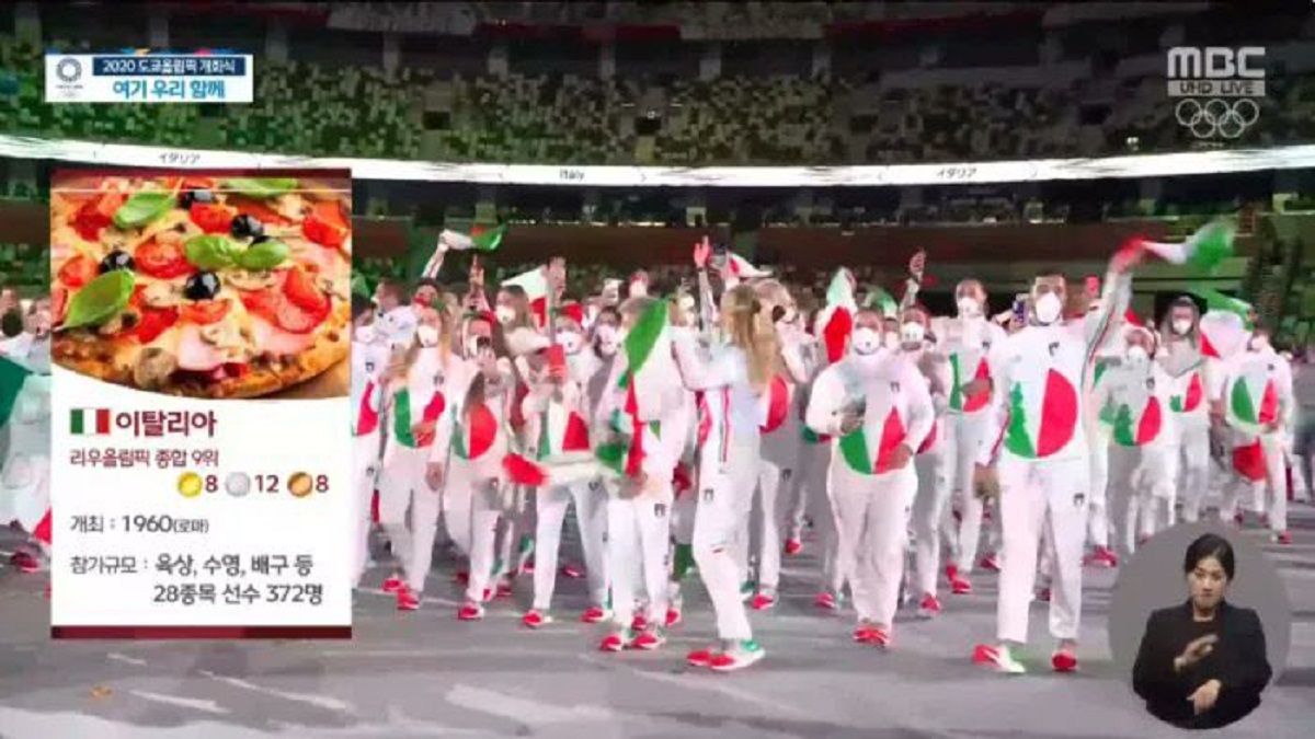 Polémica por la retransmisión surcoreana de la ceremonia de apertura de los JJOO