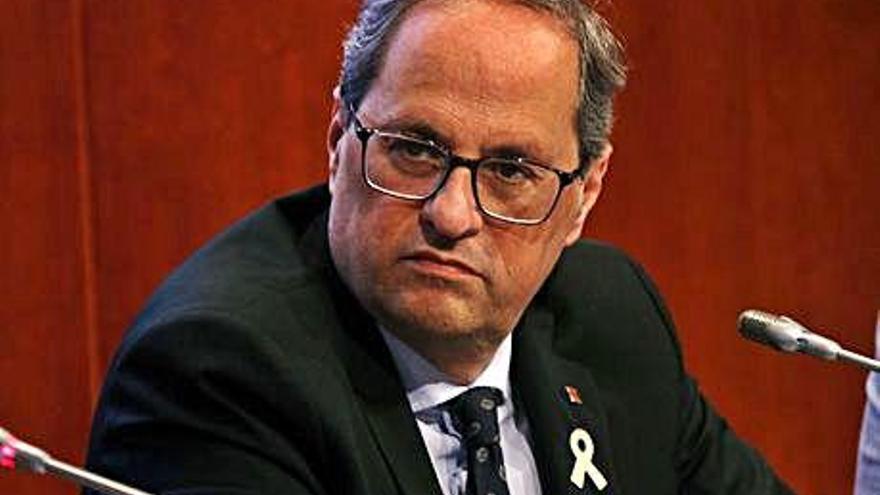 El president de la Generalitat, Quim Torra