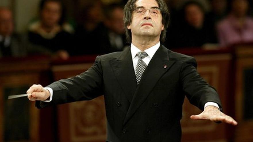 El director de orquesta Riccardo Muti, premio Príncipe de Asturias de las Artes