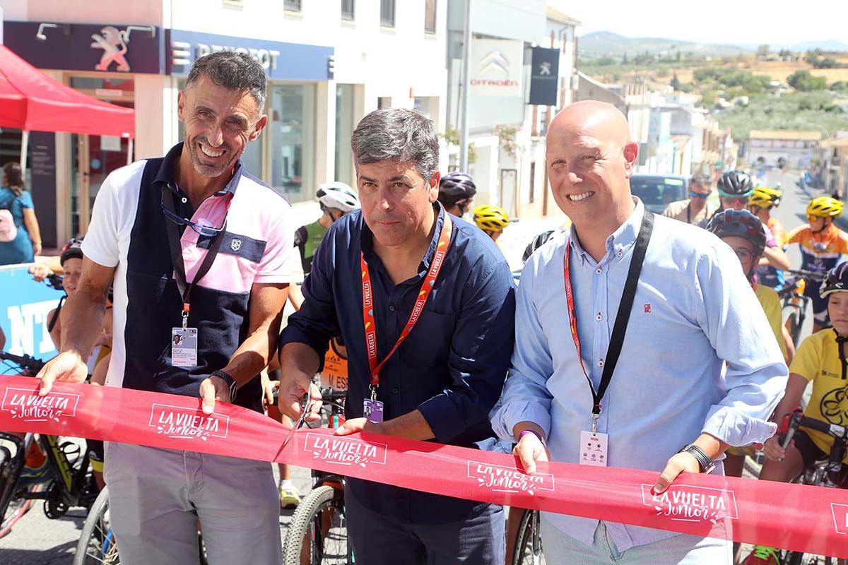 La Vuelta infantil y juvenil en Montilla.