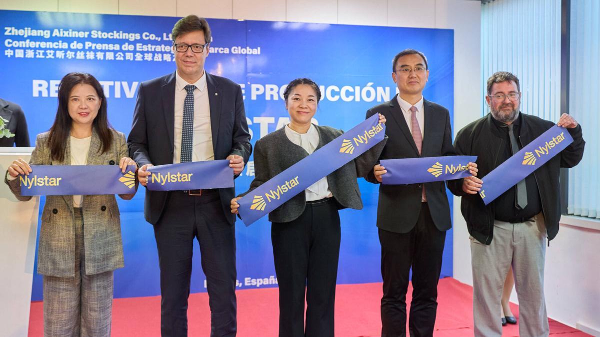 Les imatges de la tornada a l'activitat de Nylstar de Blanes