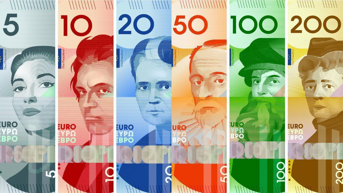 Los diseños de los billetes elaborados por los estudios españoles
