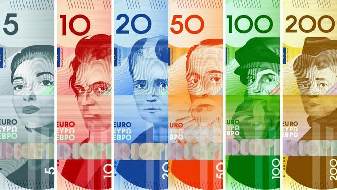 La propuesta de de Cruz Novillo y Rubio & Del Amo, preseleccionada como candidata para diseñar los nuevos billetes de euro