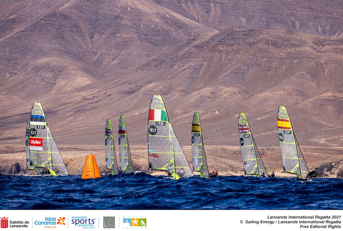 Pruebas clasificatorias de vela en Lanzarote para los Juegos Olímpicos de Tokio