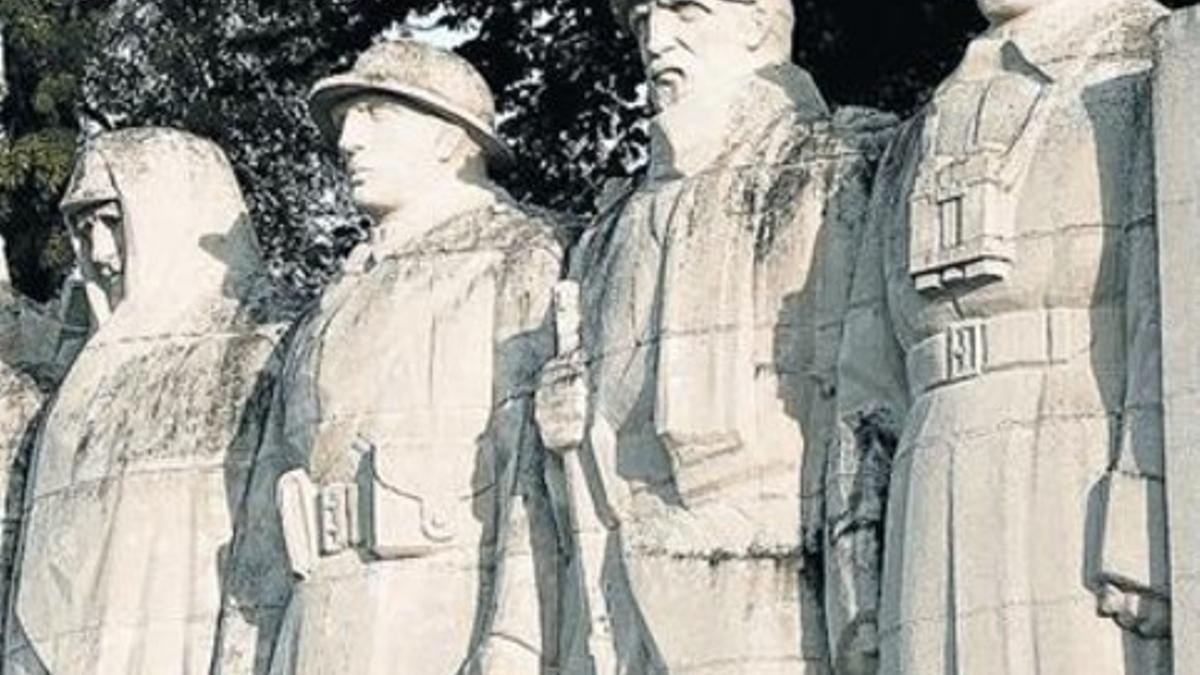 Monumento a los caídos en la primera guerra mundial, en Verdún.