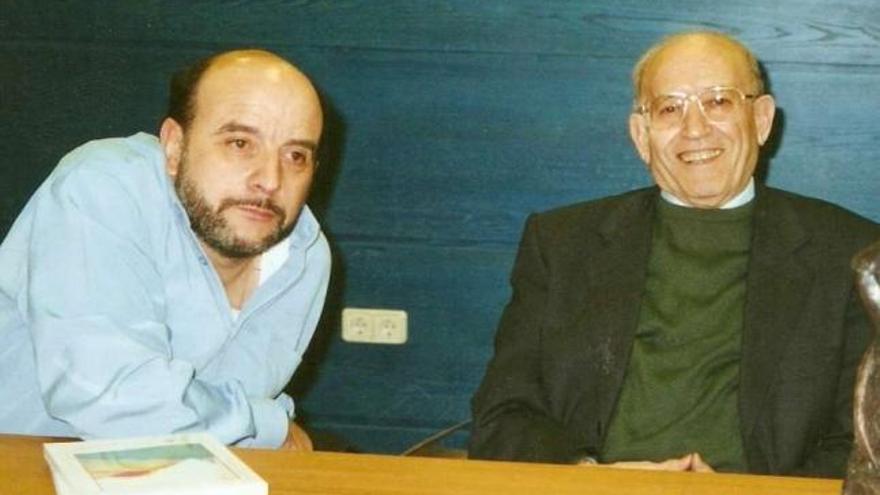 Los fundadores de Aixiña, Recaredo Paz y Domingo Gómez Freire. // FdV
