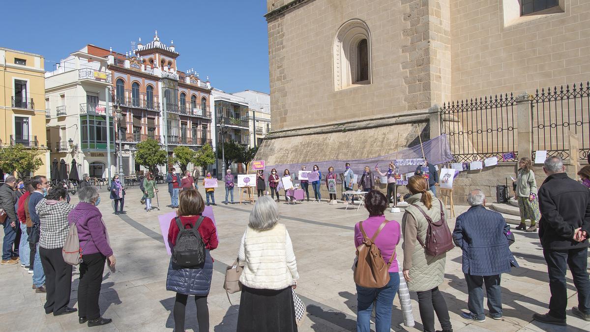 Concentración de la Revuelta de Mujeres en la Iglesia, este domingo en Badajoz