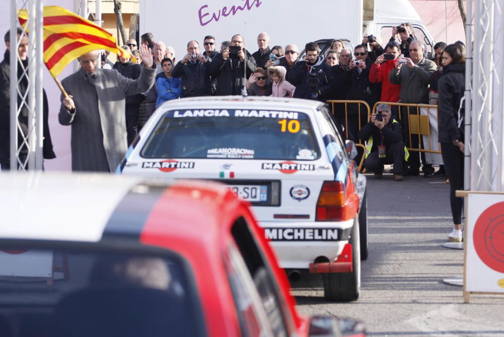 Espectaculars cotxes al Rally Costa Brava