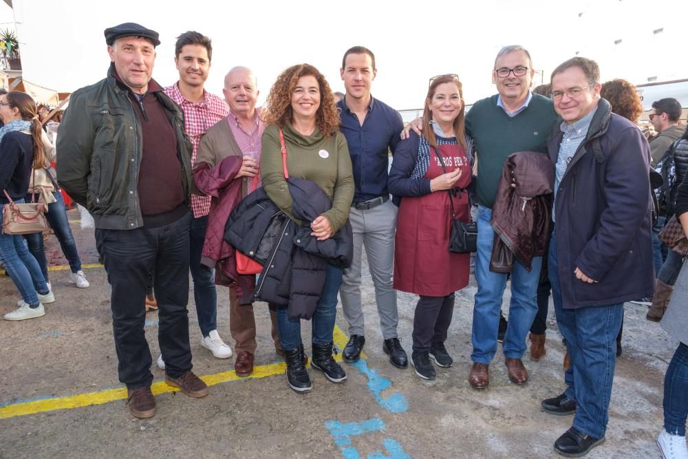 Los vecinos pudieron disfrutar de una tradicional y divertida jornada gastronómica