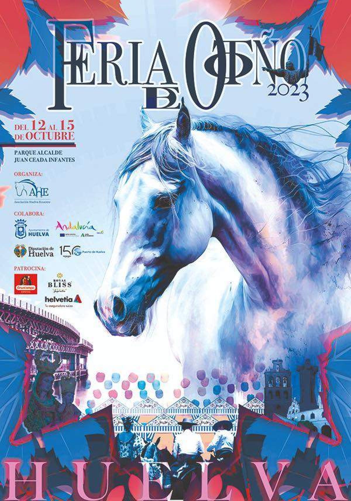 Cartel de la Feria del Caballo de Huelva