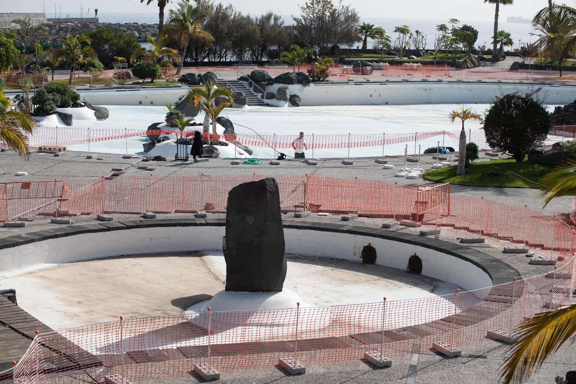 Obras en el Parque Marítimo