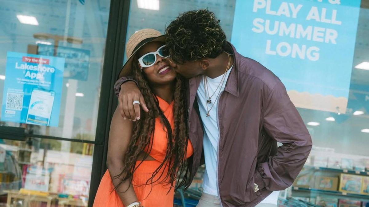 Lamine Yamal con su madre Sheila Ebana
