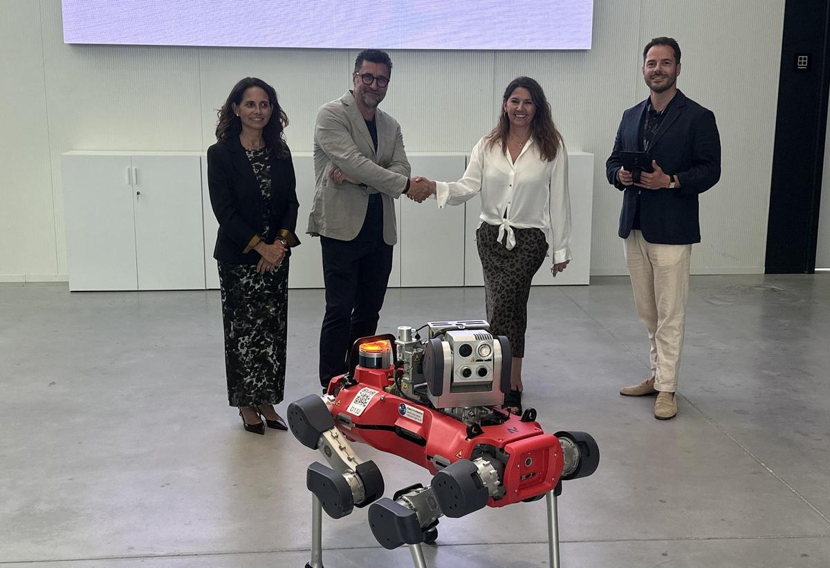 Acord del CZFB amb lempresa ANYbotics
