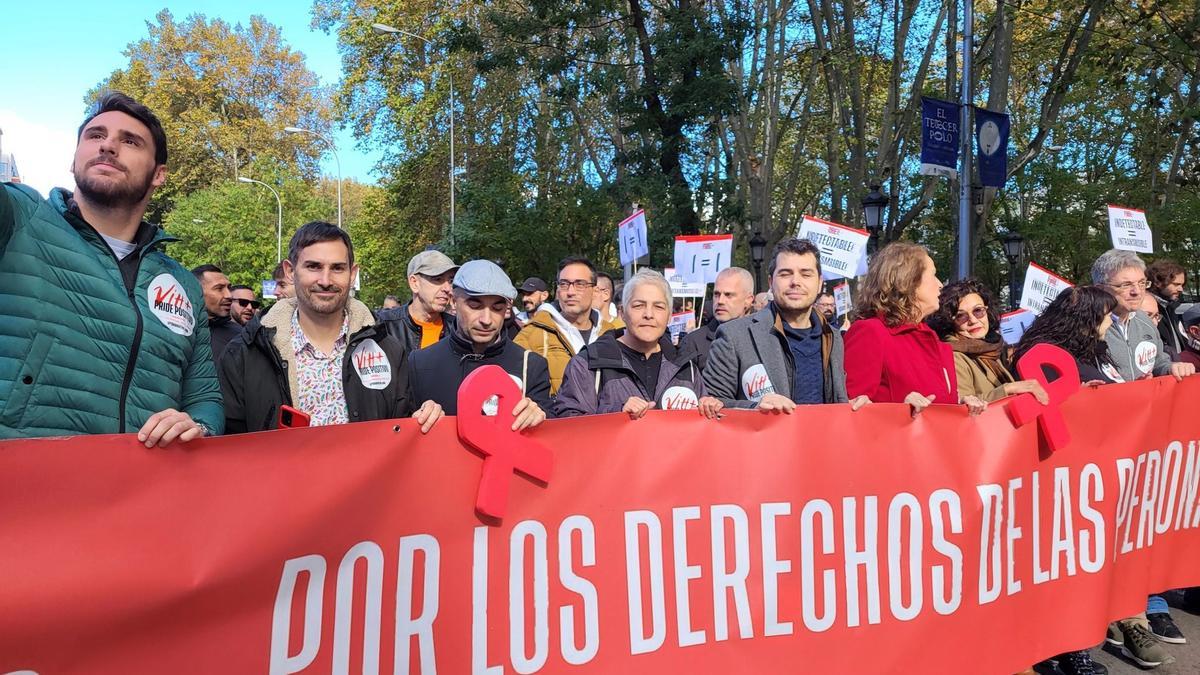 Marcha a favor de la Sanidad convocada el pasado viernes en Madrid.