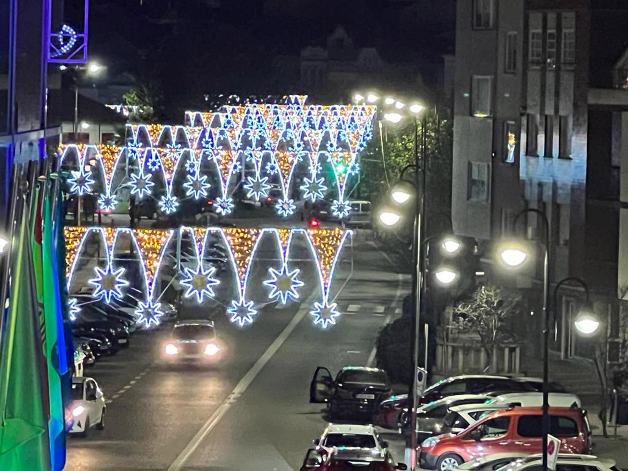 Cangas ya respira Navidad