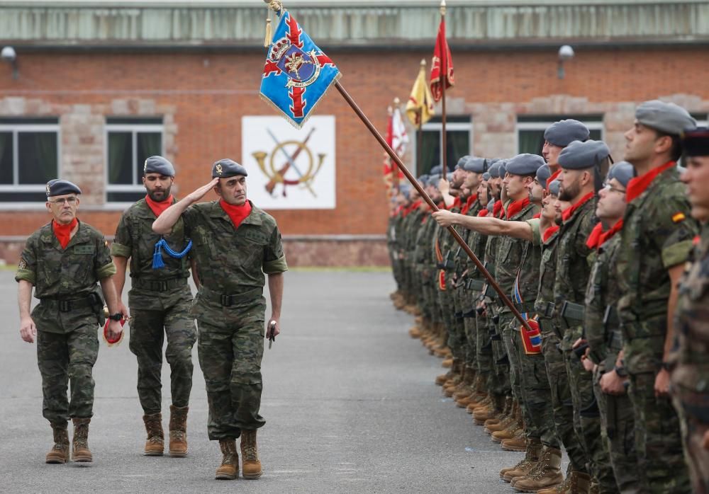 Aniversario de la Brigada Galicia en el acuartelamiento de Cabo Noval.