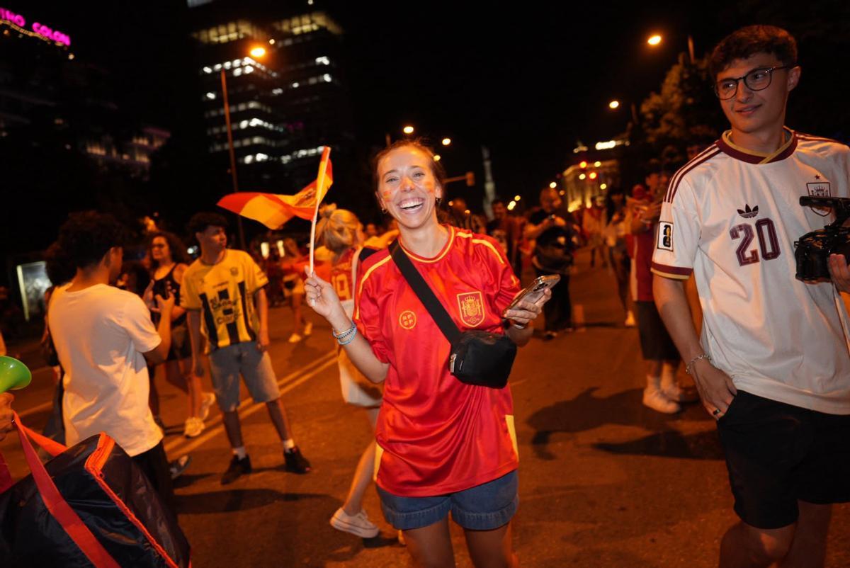 La celebración en Madrid del segundo Mundial ganado por España, en imágenes La celebración en Madrid del segundo Mundial ganado por España, en imágenes