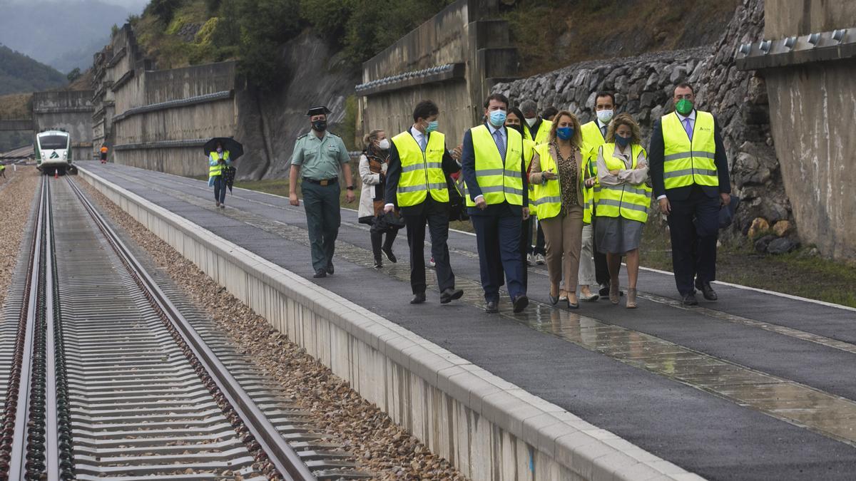 Día histórico para Asturias: Adif inicia las pruebas en los túneles de la variante de Pajares