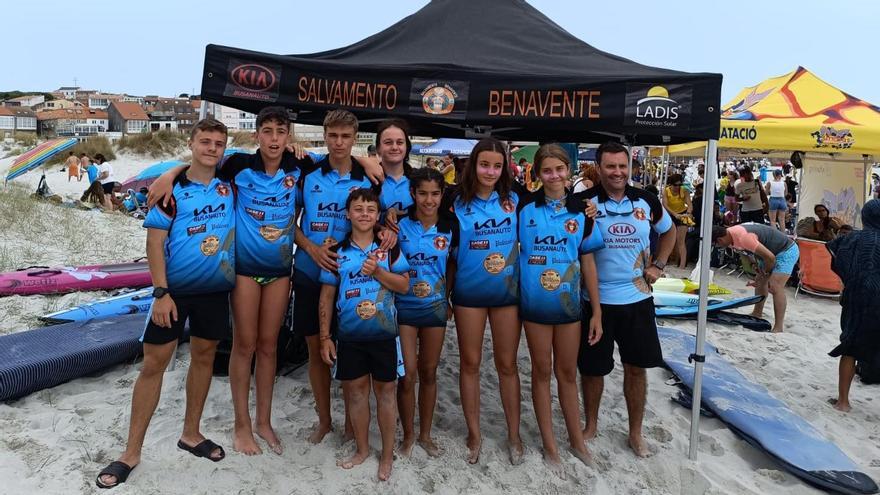 Salvamento Benavente cierra el Campeonato de España de Verano con buena nota