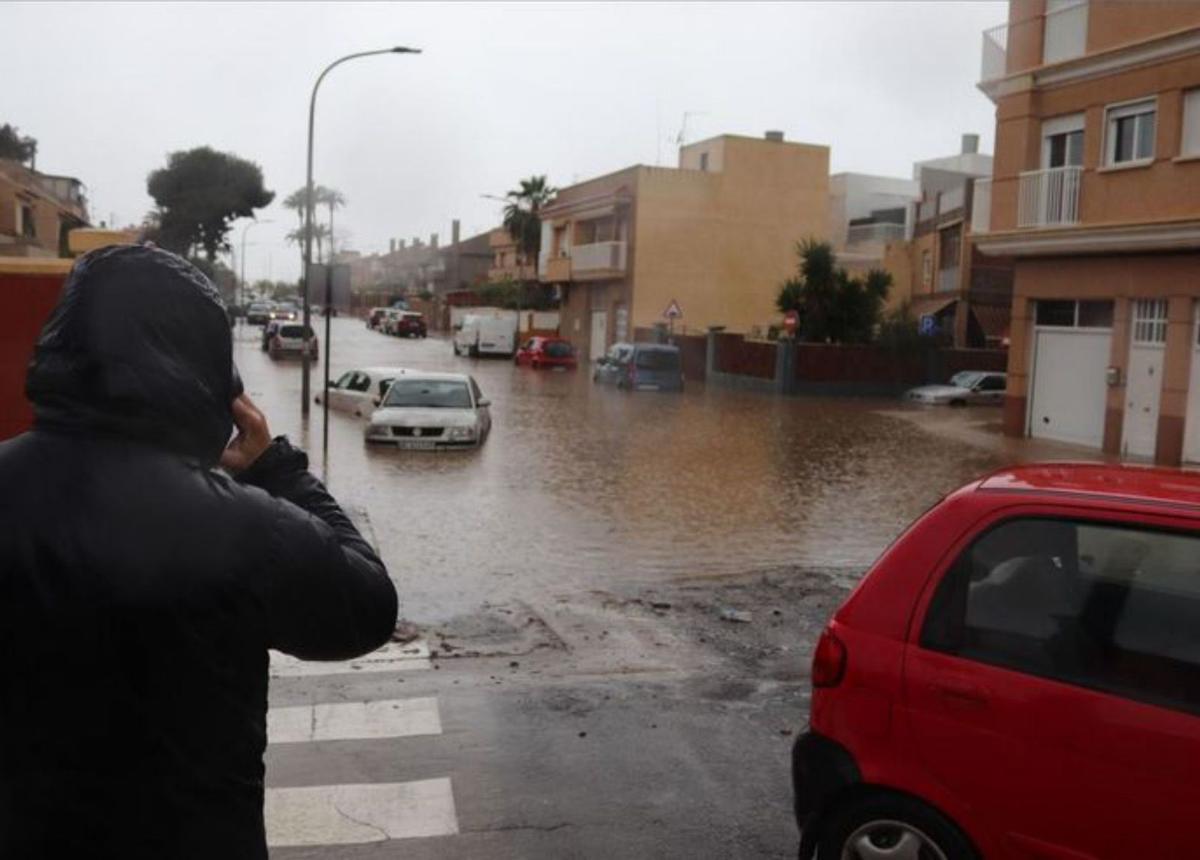 Inundación en Águilas, Murcia. | JD Oliver