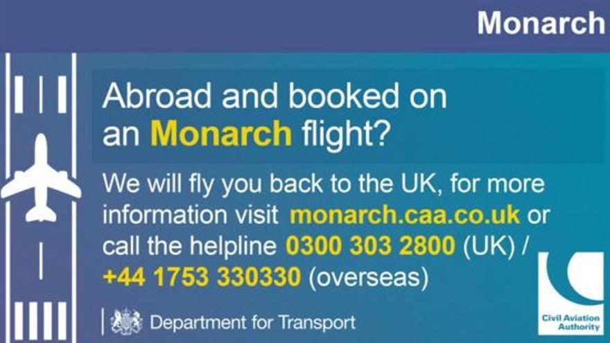 Pleite von Monarch Airlines lässt Tausende Briten im Ausland sitzen